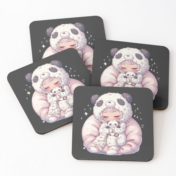 Item preview, Dreamy Panda Nap Chibi designed and sold by ArgentoArt.