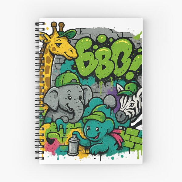 Item preview, Graffiti Safari – Wild Street Art Crew Tee designed and sold by PastimeMastery.