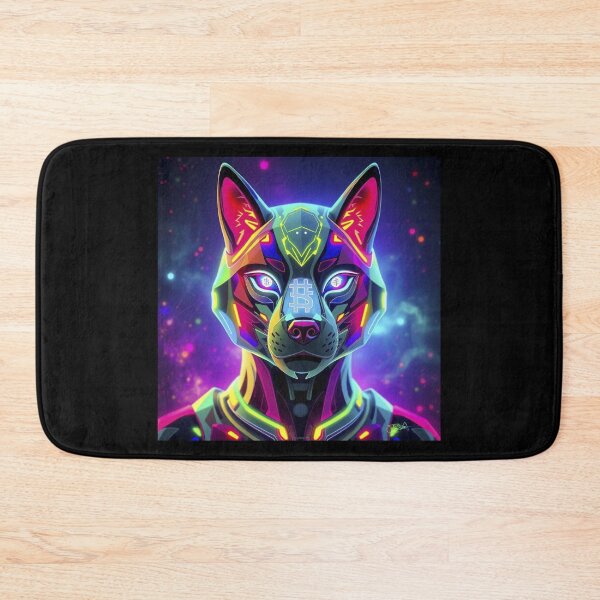 Item preview, Galactic Cyber Wolf Crypto Art – Ethereum Bitcoin Solana NFT Digital Design designed and sold by Benito Del Ray.