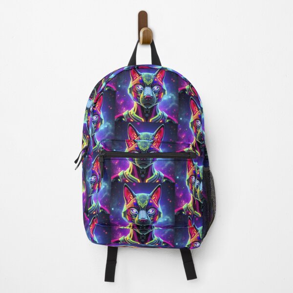 Item preview, Galactic Cyber Wolf Crypto Art – Ethereum Bitcoin Solana NFT Digital Design designed and sold by Benito Del Ray.
