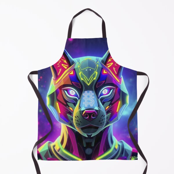 Item preview, Galactic Cyber Wolf Crypto Art – Ethereum Bitcoin Solana NFT Digital Design designed and sold by Benito Del Ray.