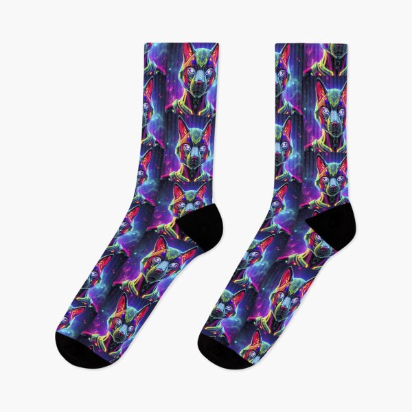 Item preview, Galactic Cyber Wolf Crypto Art – Ethereum Bitcoin Solana NFT Digital Design designed and sold by Benito Del Ray.