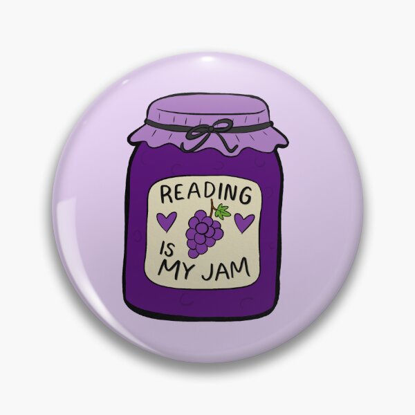 Item preview, Reading Is My Jam designed and sold by Aioli’s Attic.