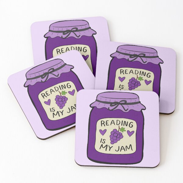Item preview, Reading Is My Jam designed and sold by Aioli’s Attic.