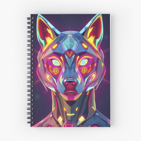 Item preview, Holographic Crypto Fox – Web3 Bitcoin Ethereum Solana NFT Digital Art designed and sold by Benito Del Ray.