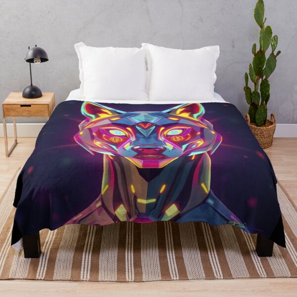 Item preview, Holographic Crypto Fox – Web3 Bitcoin Ethereum Solana NFT Digital Art designed and sold by Benito Del Ray.