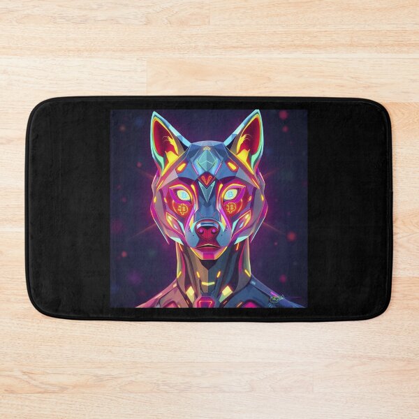 Item preview, Holographic Crypto Fox – Web3 Bitcoin Ethereum Solana NFT Digital Art designed and sold by Benito Del Ray.