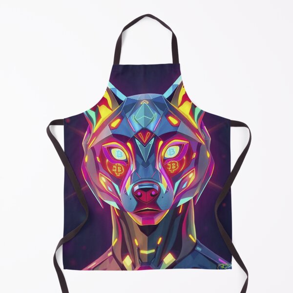 Item preview, Holographic Crypto Fox – Web3 Bitcoin Ethereum Solana NFT Digital Art designed and sold by Benito Del Ray.