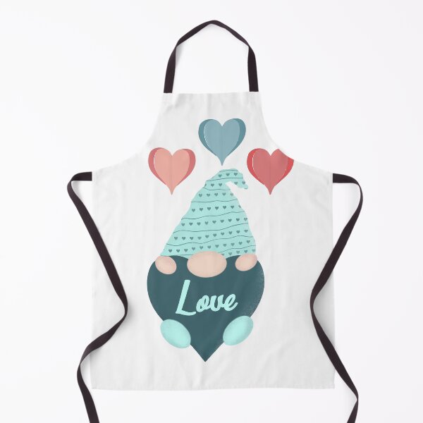 Item preview, Blue gnome with hearts above his head designed and sold by CorAleArt.