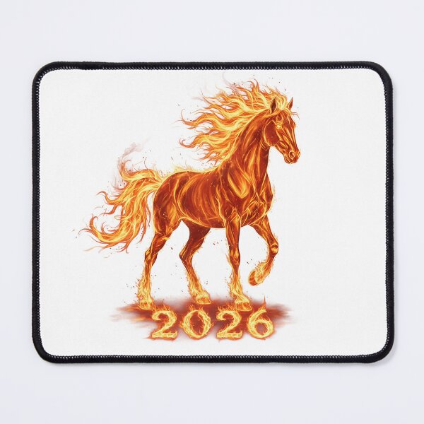 Item preview, Fire Horse 2026 Zodiac Design designed and sold by Drevorezkin.