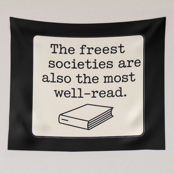 Item preview, Anti Censorship Book Ban Statement Minimalist Art Prints designed and sold by PinUpPizzazz.