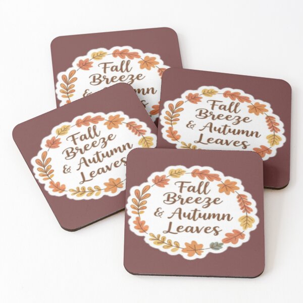 Item preview, Fall Breeze & Autumn Leaves – Cozy Seasonal Quote Design for Apparel, Decor & Lifestyle Gifts designed and sold by PunchDrop.
