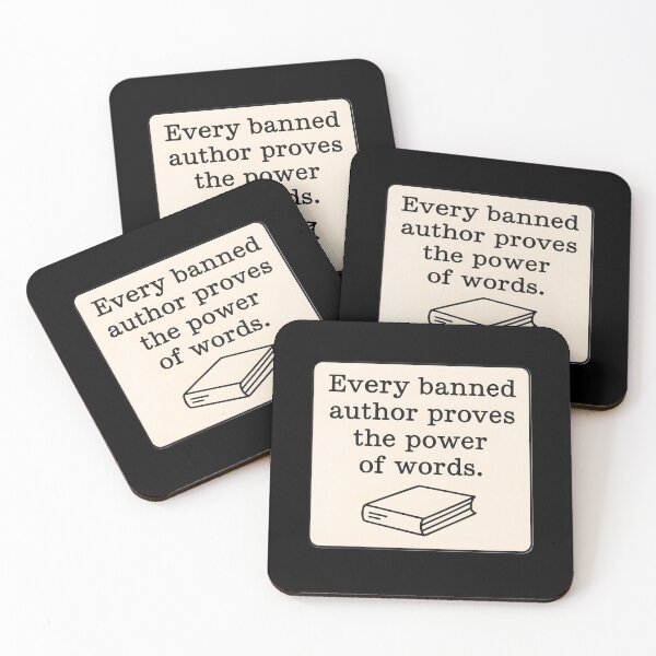 Item preview, Anti Censorship Book Ban Statement Minimalist Art Prints designed and sold by PinUpPizzazz.