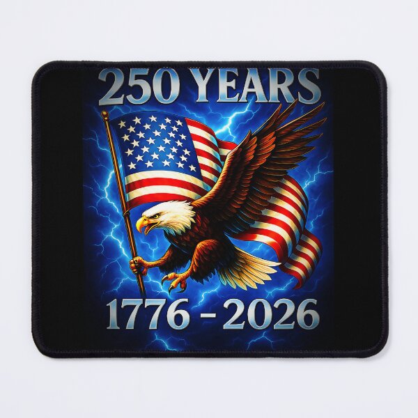 Item preview, Copy of Eagle and Flag 250 Years 1776-2026 250th Birthday designed and sold by gear-posters.
