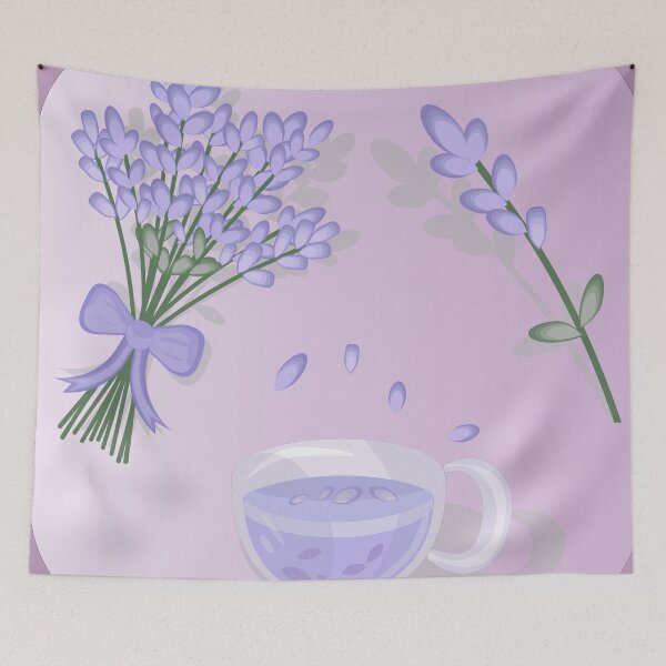 Item preview, Lavender Bouquet and Tea designed and sold by CheriTanya.