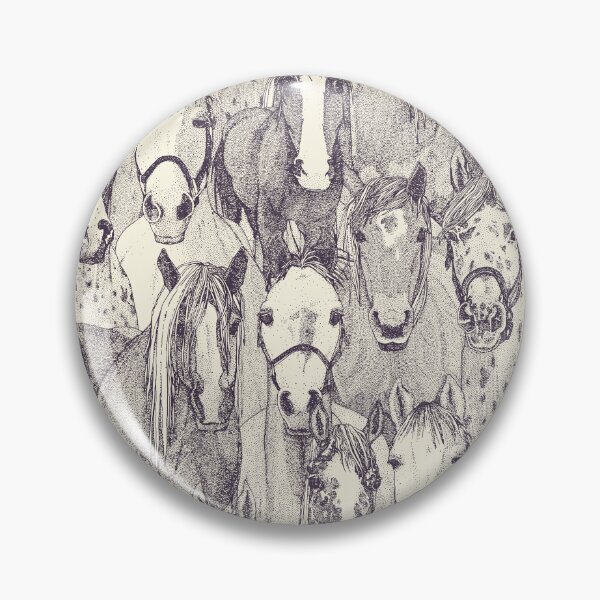 Item preview, just horses mulberry pearl designed and sold by scrummy.