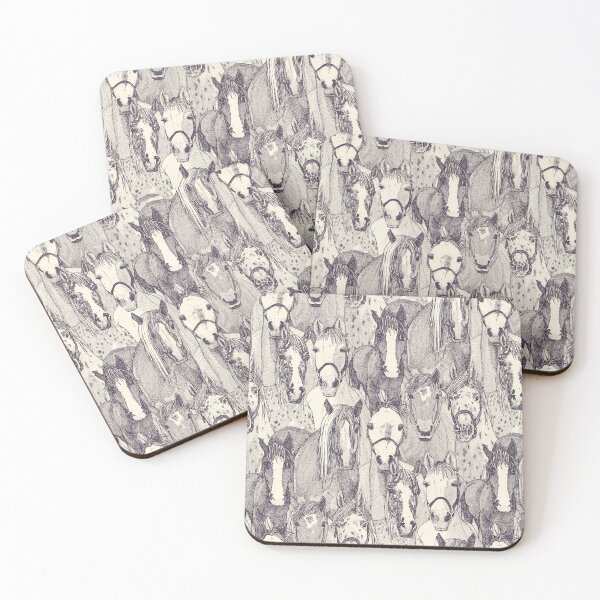 Item preview, just horses mulberry pearl designed and sold by scrummy.