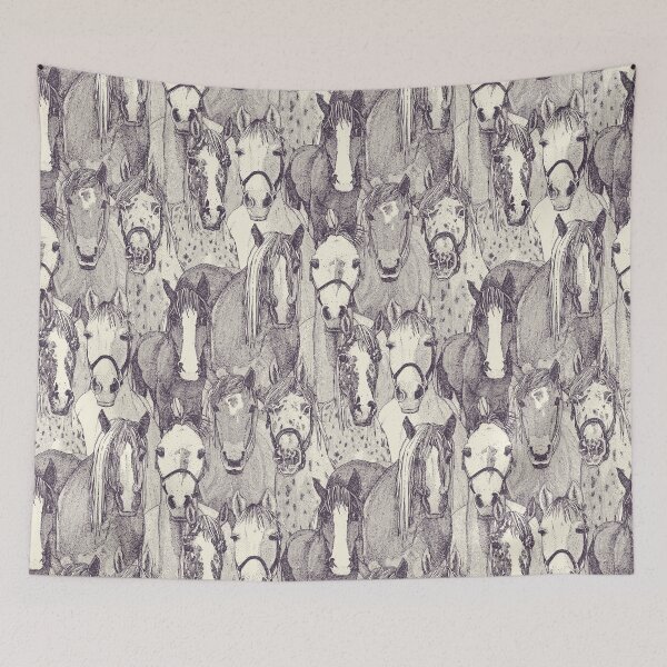 Item preview, just horses mulberry pearl designed and sold by scrummy.
