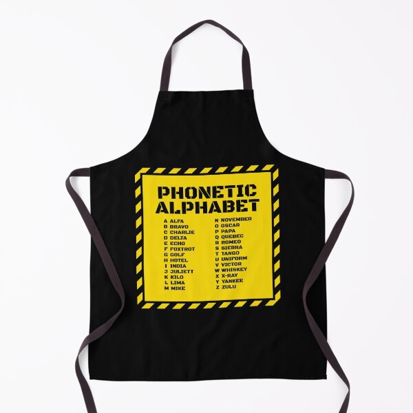 Item preview, Phonetic Alphabet Chart – Alfa to Zulu | Industrial Edition designed and sold by AnnSign.