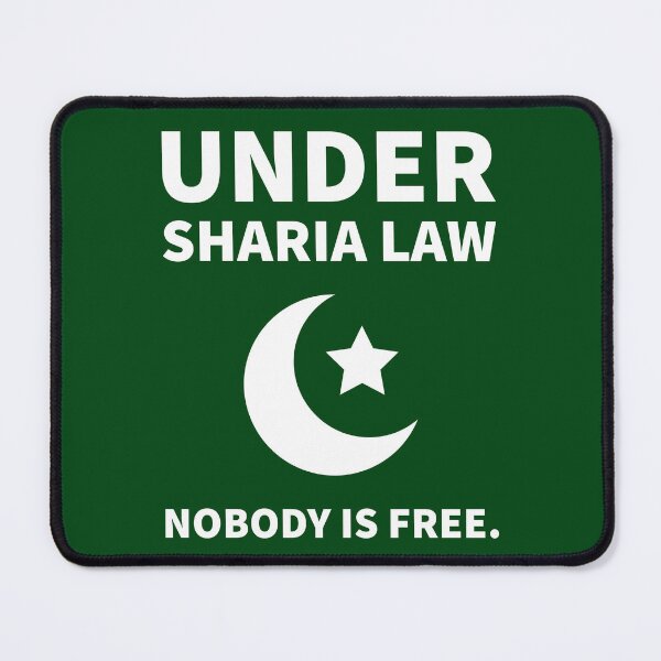 Item preview, Under sharia law nobody is free. designed and sold by Rachel the Artist .