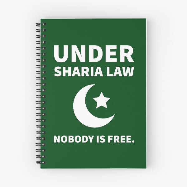 Item preview, Under sharia law nobody is free.  designed and sold by Rachel the Artist .