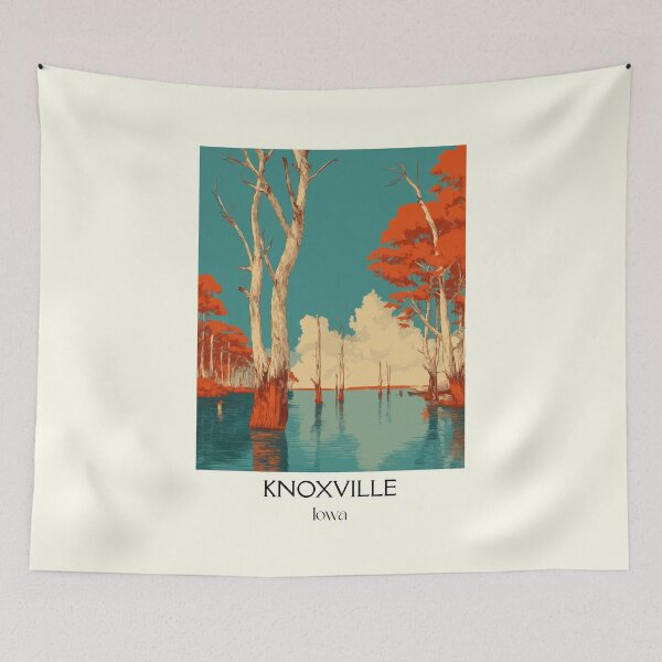 Item preview, Knoxville Iowa Raceway Sunset | Sprint Car Capital Poster designed and sold by TuncGK.