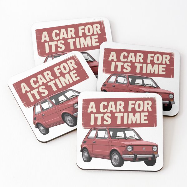 Item preview, PRL- A Car for Its Time | Fiat 126p Retro Design designed and sold by AndrewYoko.