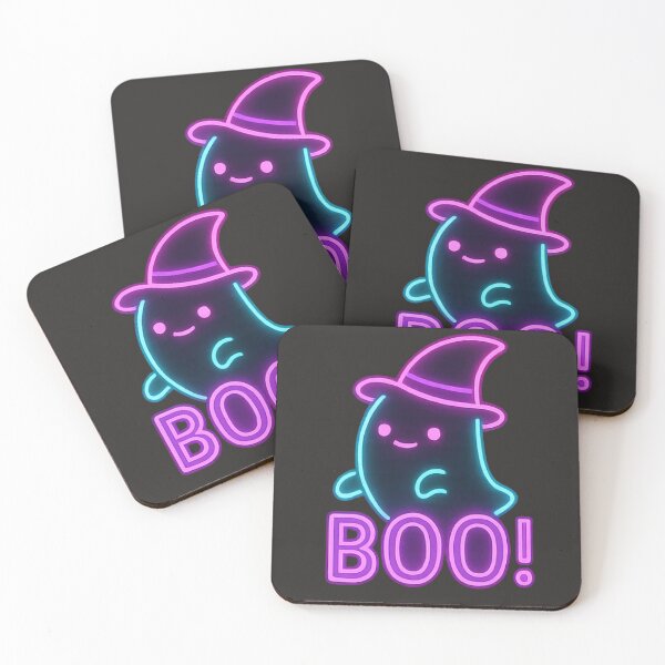 Item preview, Cyberpunk Ghost – BOO! Neon Halloween Design designed and sold by Thaivi Design.