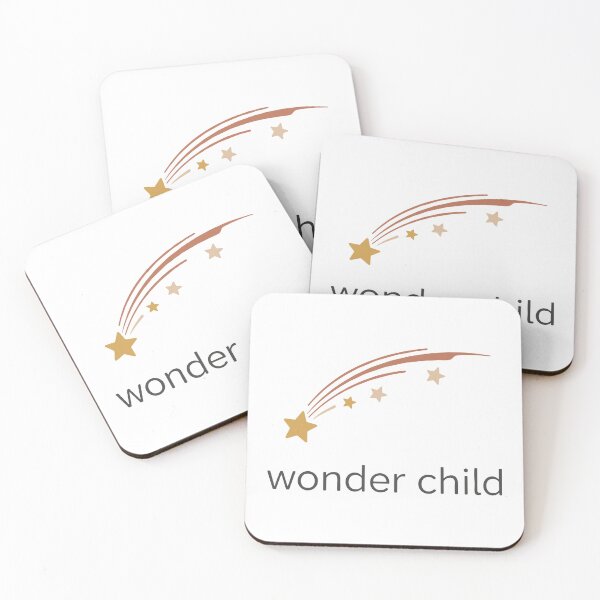 Item preview, Wonder Child Logo with Golden Shooting Star designed and sold by RGShirtWorks.