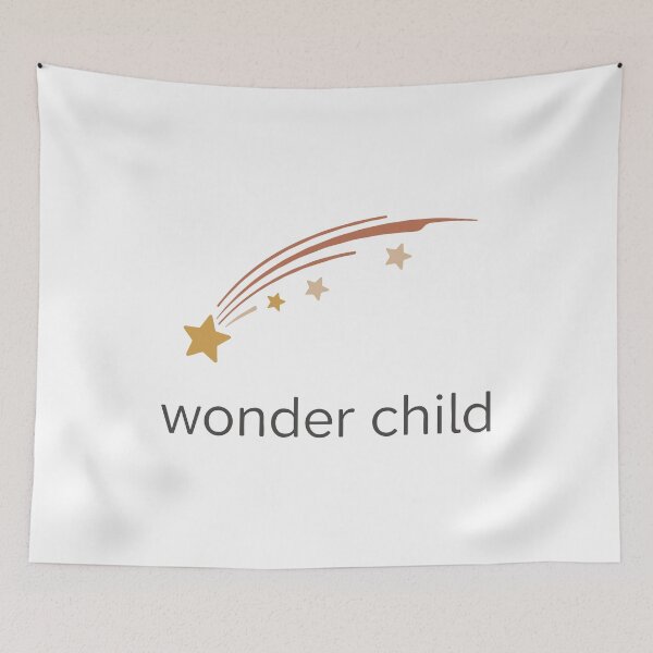 Item preview, Wonder Child Logo with Golden Shooting Star designed and sold by ML-Media.