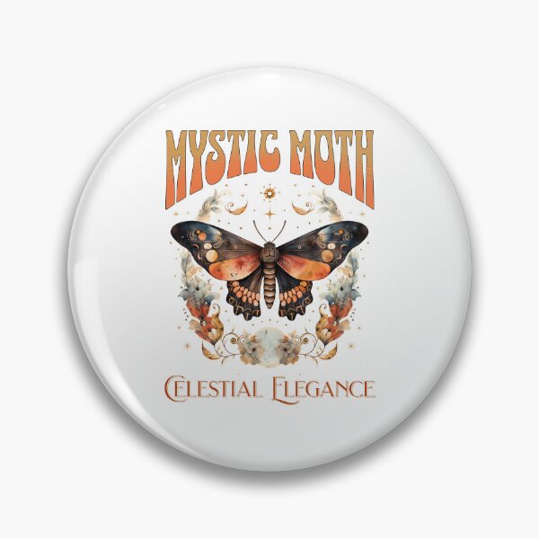 Item preview, Mystic Moth Celestial Elegance designed and sold by Stencil Crafts.