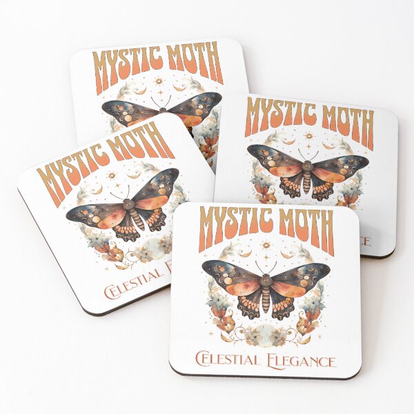 Item preview, Mystic Moth Celestial Elegance designed and sold by Stencil Crafts.