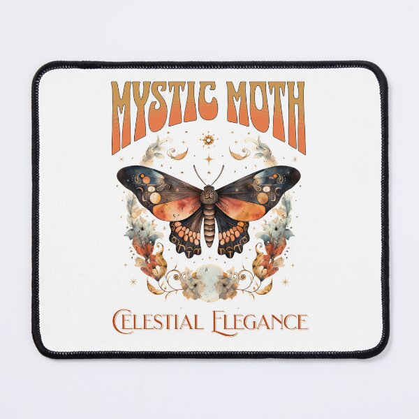 Item preview, Mystic Moth Celestial Elegance designed and sold by Stencil Crafts.