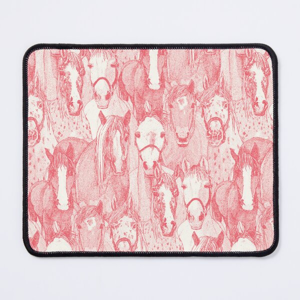 Item preview, just horses rose pink half pearl designed and sold by scrummy.