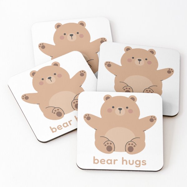 Item preview, Adorable Bear Hugs Vector Graphic designed and sold by RGShirtWorks.
