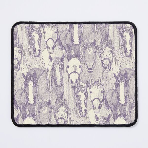 Item preview, just horses violet pearl designed and sold by scrummy.