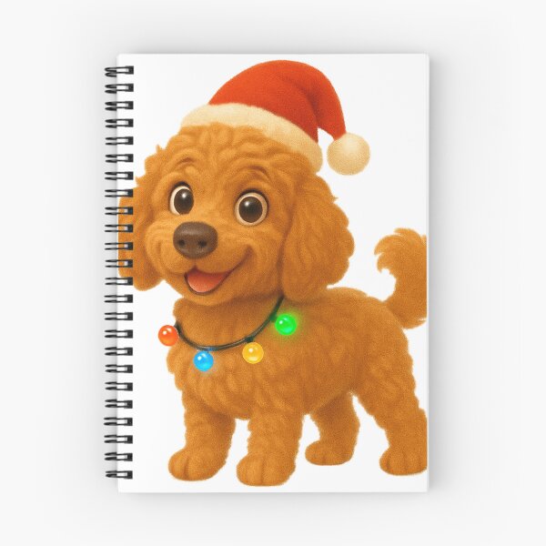 Item preview, Christmas Barbet Dog designed and sold by Sillytoe.