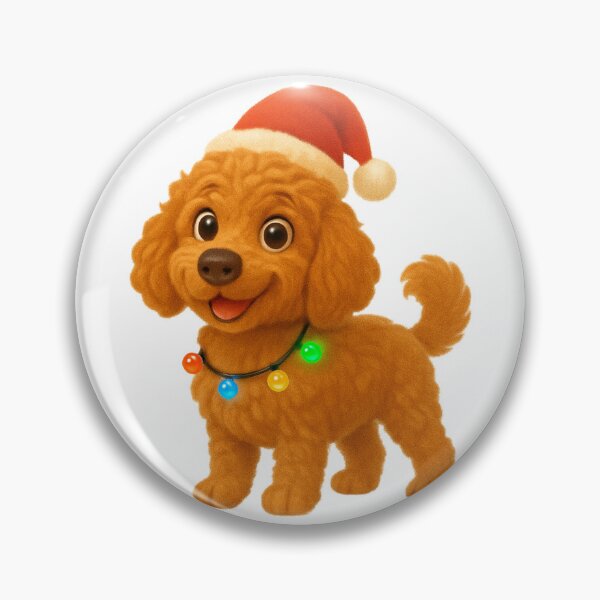 Item preview, Christmas Barbet Dog designed and sold by Sillytoe.