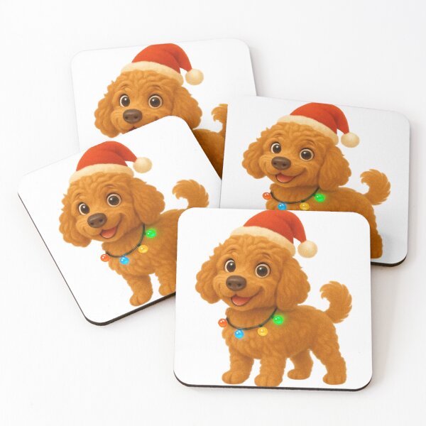 Item preview, Christmas Barbet Dog designed and sold by Sillytoe.