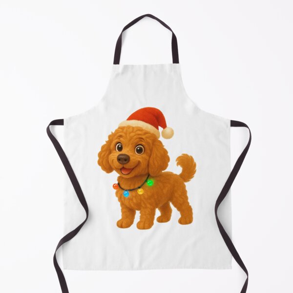 Item preview, Christmas Barbet Dog designed and sold by Sillytoe.