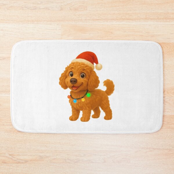 Item preview, Christmas Barbet Dog designed and sold by Sillytoe.