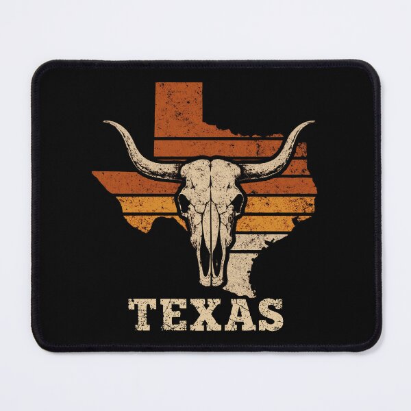 Item preview, Texas Sunset Steer Skull T-Shirt designed and sold by Gustavo Navarro.