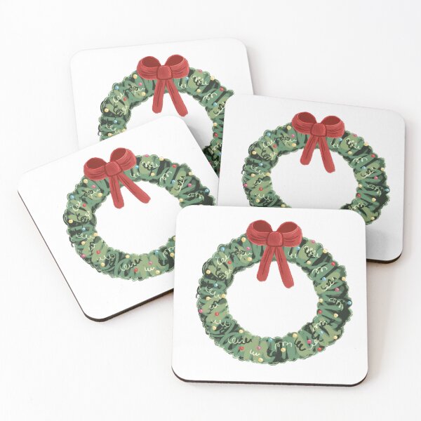 Item preview, christmas wreath designed and sold by ForestWitchShop.