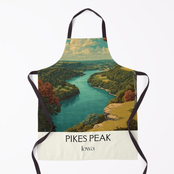 Item preview, Pikes Peak Iowa State Park | River Overlook Poster designed and sold by TuncGK.