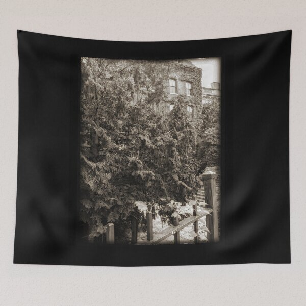Item preview, Sepia Historic Architecture Downtown Photo Design designed and sold by EarthArtDesigns.
