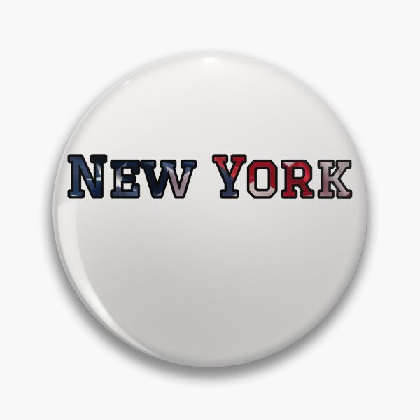 Item preview, New York USA Flag Typography – Stars and Stripes Lettering designed and sold by Long Family Gifts.