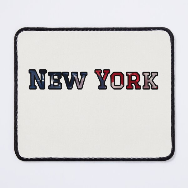 Item preview, New York USA Flag Typography – Stars and Stripes Lettering designed and sold by Long Family Gifts.