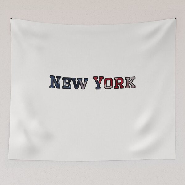 Item preview, New York USA Flag Typography – Stars and Stripes Lettering designed and sold by Long Family Gifts.