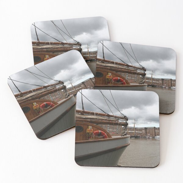 Item preview, Boats at the Docks designed and sold by Rachel J Bowler.