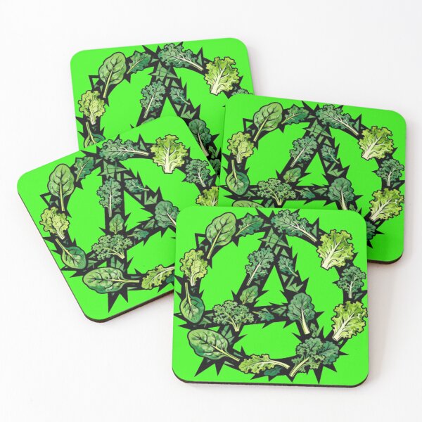Item preview, Vegan Anarchy Symbol – Plant-Based Rebel  designed and sold by Ditstyle.